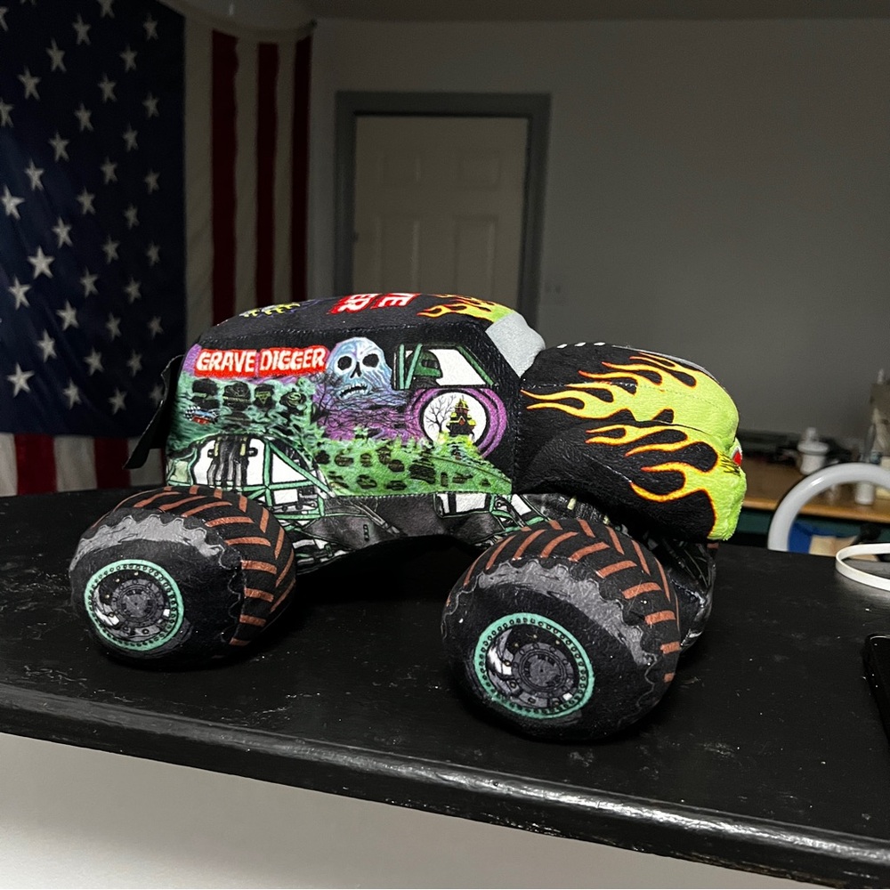 Monster Truck Plush Toy - Multicolor